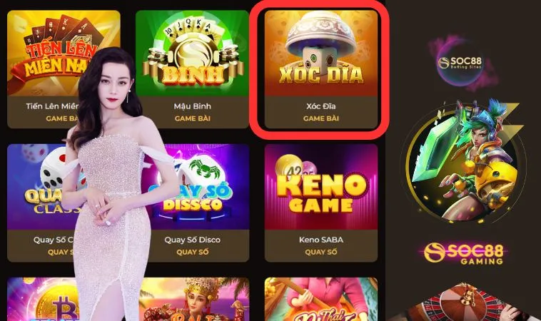 Giới thiệu về game Xóc Đĩa SOC88