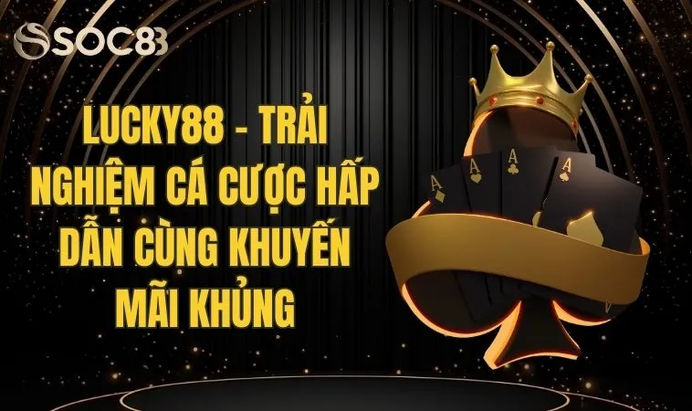 Lucky88 - Trải Nghiệm Cá Cược Hấp Dẫn Cùng Khuyến Mãi Khủng 1 Lucky88 - Trải Nghiệm Cá Cược Hấp Dẫn Cùng Khuyến Mãi Khủng